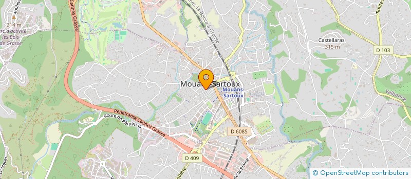 localisation de l'entreprise MADAME ROSE MAKHOULE  MOUANS-SARTOUX