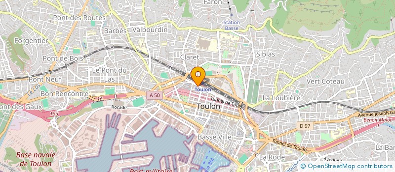 localisation de l'entreprise MADAME ROSE MALFATTO  TOULON