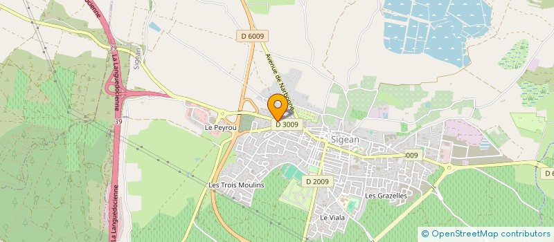 localisation de l'entreprise MADAME ROSE-MARIE ANCESSY  SIGEAN