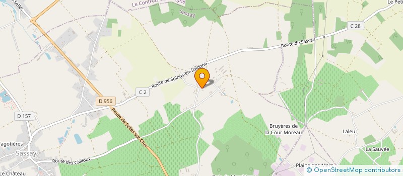 localisation de l'entreprise MADAME ROSE-MARIE BOUCHETON  SASSAY