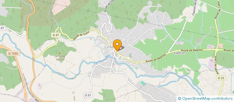 localisation de l'entreprise MADAME ROSE-MARIE CICCONE à LA MOTTE