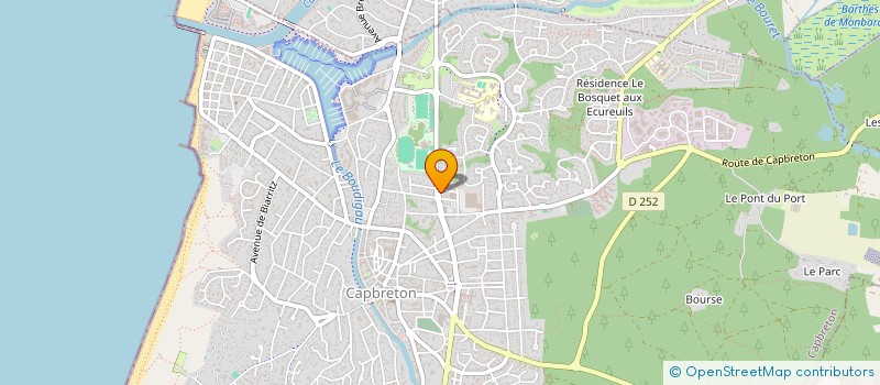 localisation de l'entreprise MADAME ROSE-MARIE DE-ARANJO  SAINT-PAUL-LES-DAX