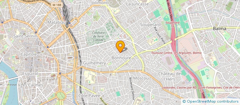 localisation de l'entreprise MADAME ROSE-MARIE DE JESUS NOGUEIRA à TOULOUSE