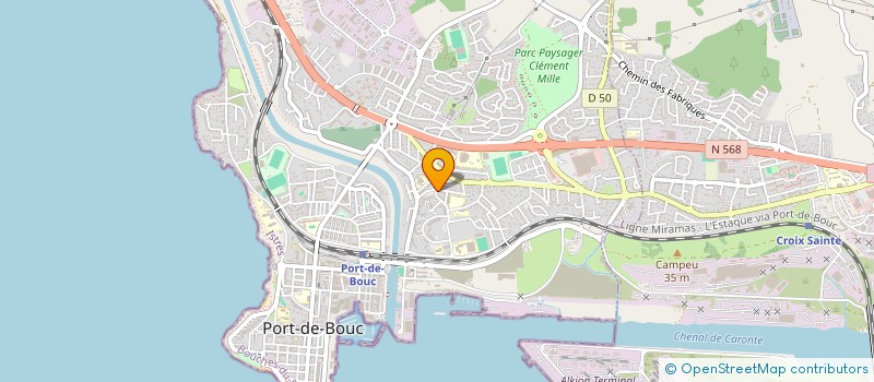 localisation de l'entreprise MADAME ROSE-MARIE DE LIMA  PORT-DE-BOUC