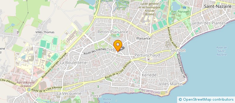 localisation de l'entreprise MADAME ROSE-MARIE DE OLIVEIRA RAMOS à SAINT-NAZAIRE