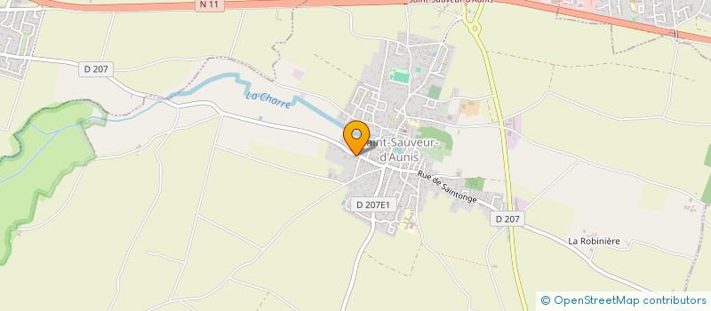 localisation de l'entreprise MADAME ROSE-MARIE GIRARDEAU  SAINT-SAUVEUR-D'AUNIS