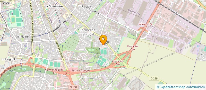 localisation de l'entreprise MADAME ROSE-MARIE HAUTIERE  FLEURY-SUR-ORNE