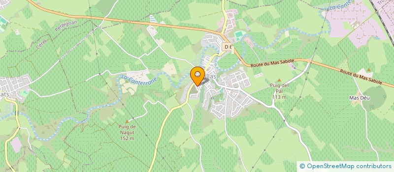 localisation de l'entreprise MADAME ROSE-MARIE IGLESIAS  TROUILLAS