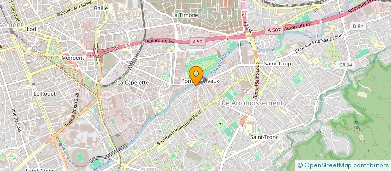 localisation de l'entreprise MADAME ROSE-MARIE LAZZARI  MARSEILLE