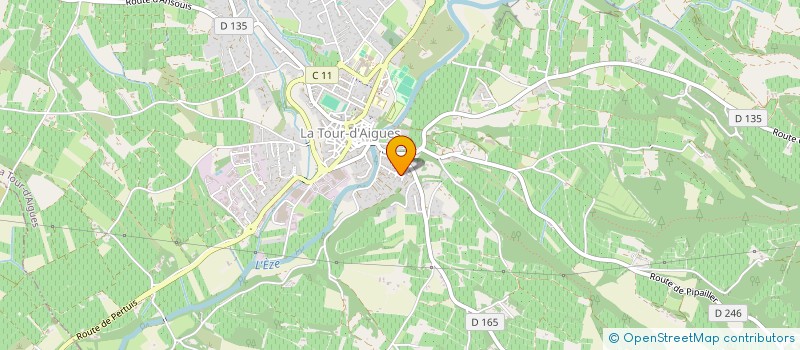 localisation de l'entreprise MADAME ROSE-MARIE MATHAU  LA TOUR-D'AIGUES