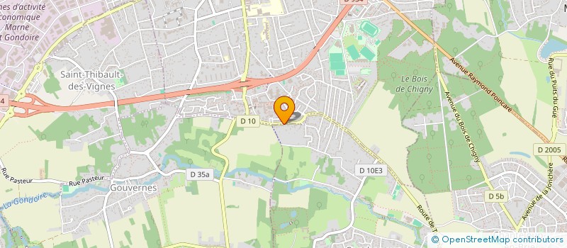 localisation de l'entreprise MADAME ROSE MARIE MOULIN  CONCHES-SUR-GONDOIRE