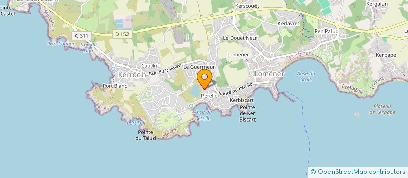 localisation de l'entreprise MADAME ROSE-MARIE PABOUL  PLOEMEUR