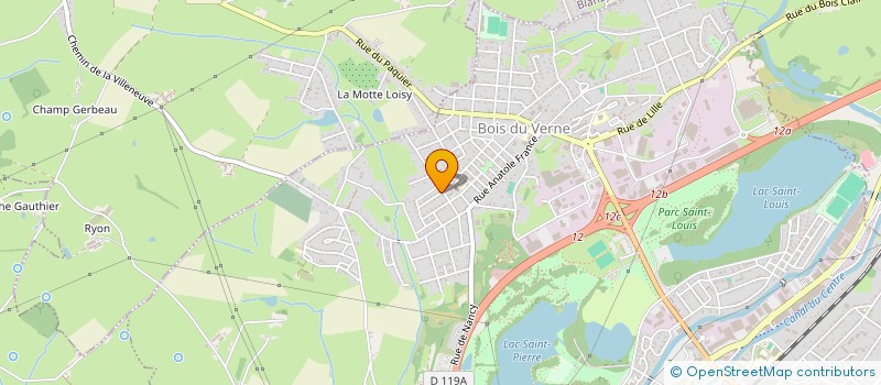 localisation de l'entreprise MADAME ROSE-MARIE PARIS  MONTCEAU-LES-MINES