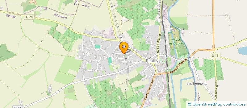 localisation de l'entreprise MADAME ROSE-MARIE PIERREPONT  REUILLY
