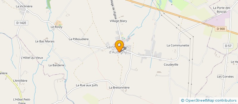 localisation de l'entreprise MADAME ROSE-MARIE REGNAULT  FEUGERES