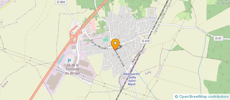 localisation de l'entreprise MADAME ROSE-MARIE SUARES  SAINT-MARD