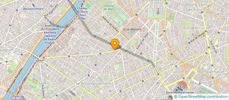 localisation de l'entreprise MADAME ROSE-MARIE TAGLIOLI  PARIS