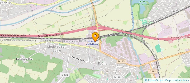 localisation de l'entreprise MADAME ROSE MARY  EPONE