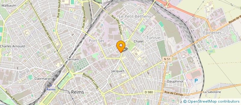 localisation de l'entreprise MADAME ROSE MAYOLA SHAKO  REIMS