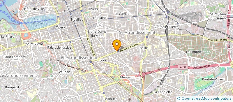 localisation de l'entreprise MADAME ROSE MAZARI à MARSEILLE