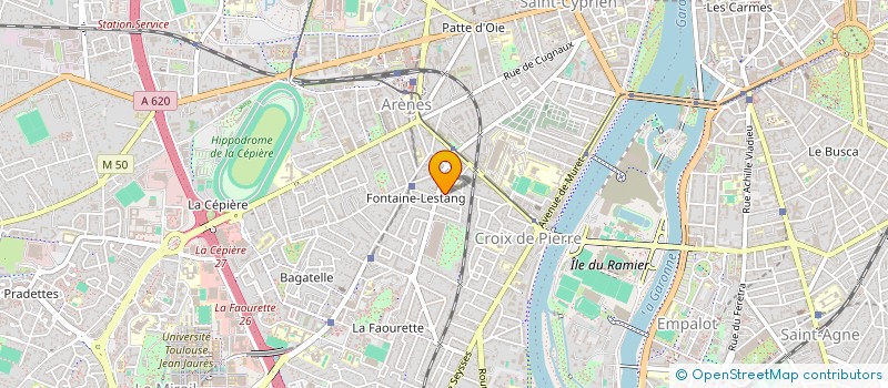 localisation de l'entreprise MADAME ROSE MBENGUE à TOULOUSE
