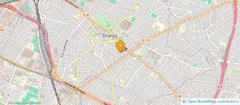 localisation de l'entreprise MADAME ROSE MENDY  DRANCY