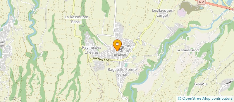 localisation de l'entreprise MADAME ROSE-MERY MOUNICHY  SAINTE-SUZANNE