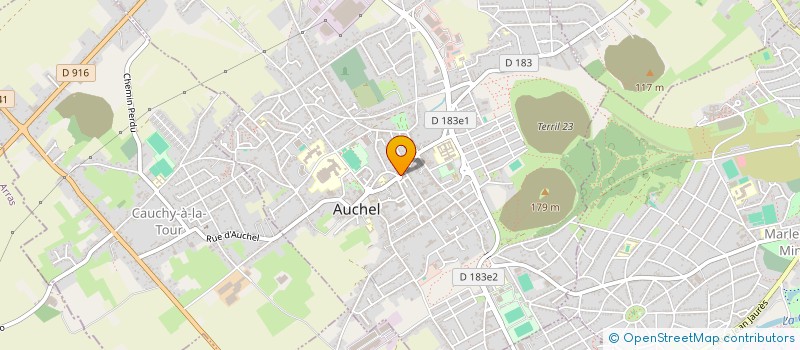 localisation de l'entreprise MADAME ROSE MICHAUX  AUCHEL