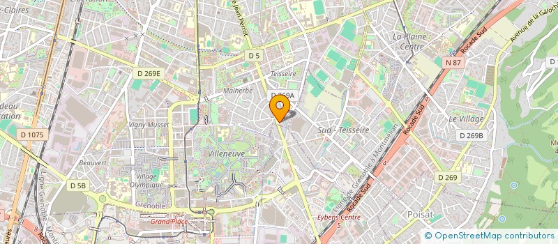 localisation de l'entreprise MADAME ROSE MICHEL à GRENOBLE