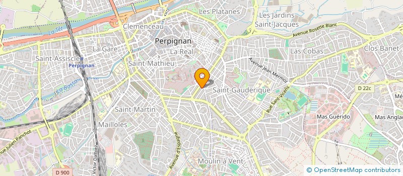 localisation de l'entreprise MADAME ROSE MIRALPEIX  PERPIGNAN