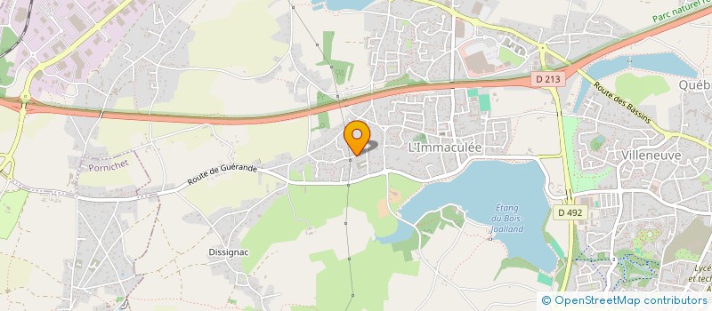 localisation de l'entreprise MADAME ROSE MORILLON  SAINT-NAZAIRE