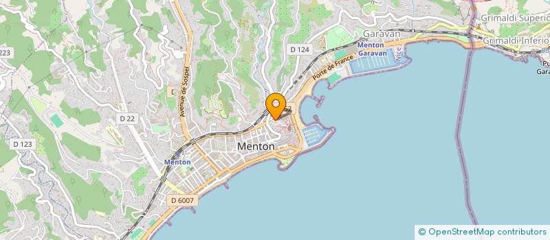 localisation de l'entreprise MADAME ROSE NADAL  MENTON