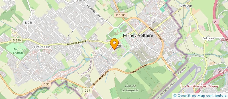 localisation de l'entreprise MADAME ROSE NAOMI EINHORN à FERNEY-VOLTAIRE