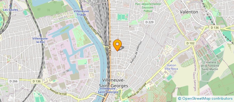 localisation de l'entreprise MADAME ROSE NAULOT à VILLENEUVE-SAINT-GEORGES