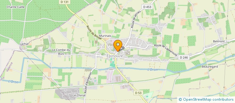 localisation de l'entreprise MADAME ROSE NGO BIOG  EPINOUZE