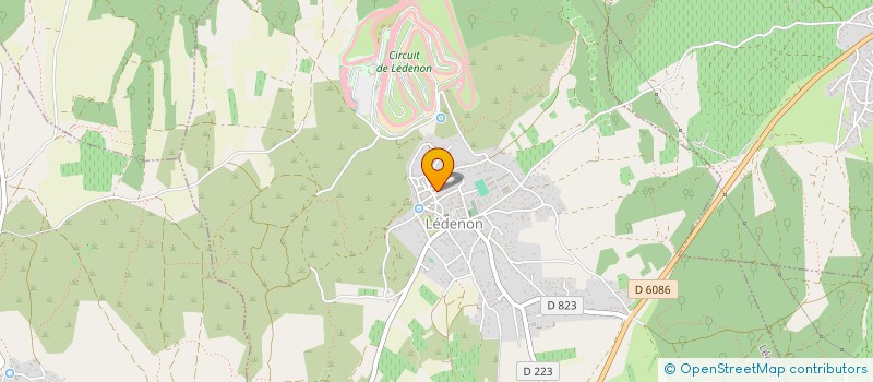 localisation de l'entreprise MADAME ROSE OLIVER  LEDENON