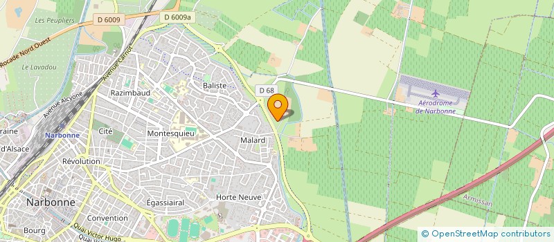 localisation de l'entreprise MADAME ROSE OLMOS  NARBONNE