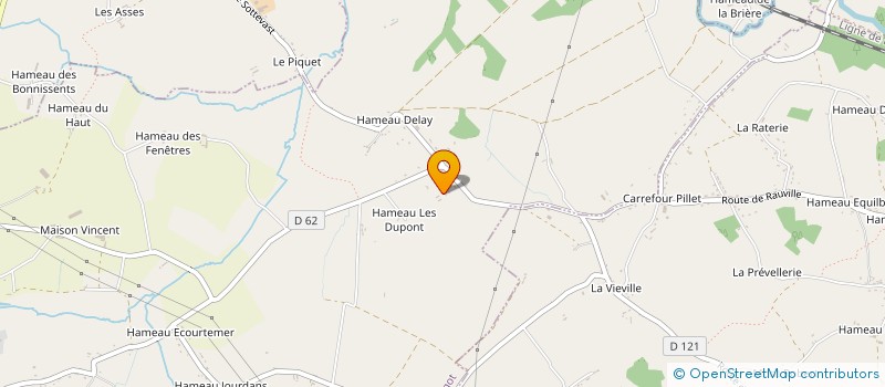 localisation de l'entreprise MADAME ROSE OSOUF  RAUVILLE-LA-BIGOT