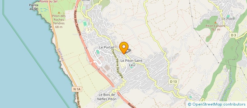 localisation de l'entreprise MADAME ROSE PAYET  SAINT-LEU