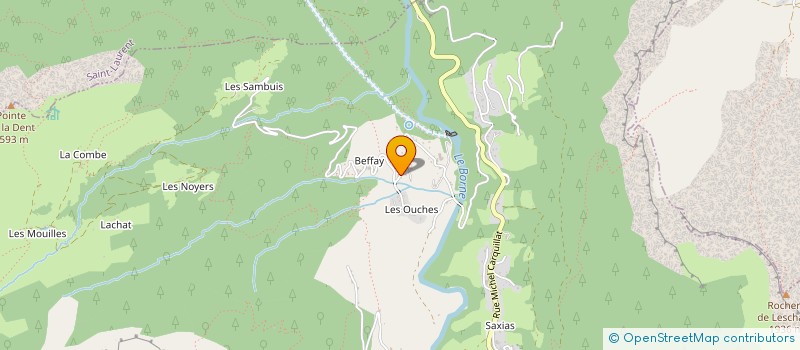 localisation de l'entreprise MADAME ROSE PERRISSIN-FABERT  GLIERES-VAL-DE-BORNE