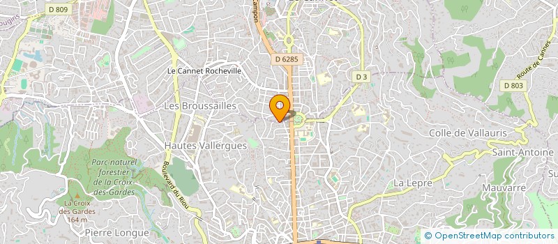 localisation de l'entreprise MADAME ROSE POIVERT à CANNES
