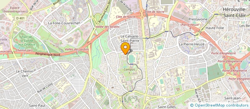 localisation de l'entreprise MADAME ROSE RANA MOHAMMAD à CAEN