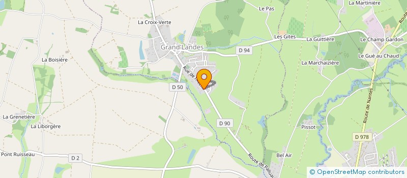 localisation de l'entreprise MADAME ROSE ROBIN  GRAND'LANDES