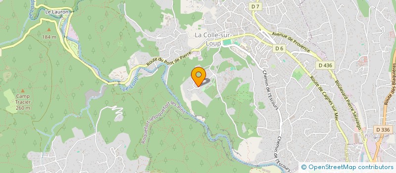 localisation de l'entreprise MADAME ROSE SALOMON à LA COLLE-SUR-LOUP