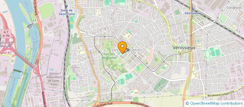 localisation de l'entreprise MADAME ROSE SARGEL à VENISSIEUX