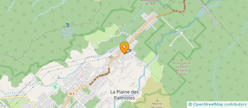 localisation de l'entreprise MADAME ROSE SAUTRON à LA PLAINE-DES-PALMISTES