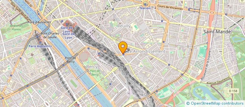 localisation de l'entreprise MADAME ROSE SAUVAGE-MULLER  PARIS