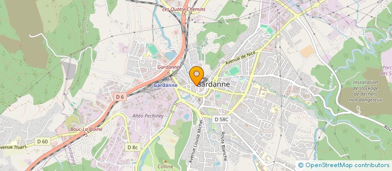 localisation de l'entreprise MADAME ROSE SCOLA à GARDANNE