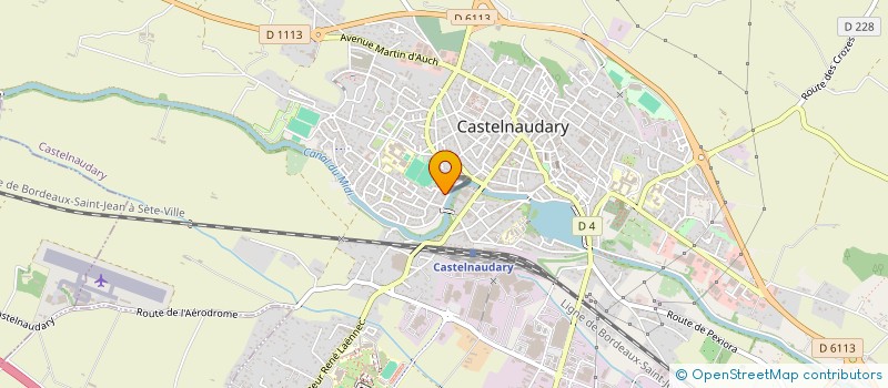 localisation de l'entreprise MADAME ROSE SERVANS  CASTELNAUDARY