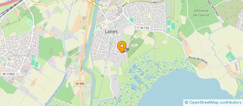 localisation de l'entreprise MADAME ROSE TAMBORERO  LATTES